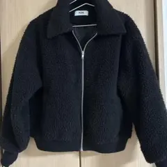 AZUL by MOUSSY ボアジャケット ブラック