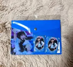 山本杏奈DMMスクラッチ くじ フラットポーチ、缶バッジ3点セット