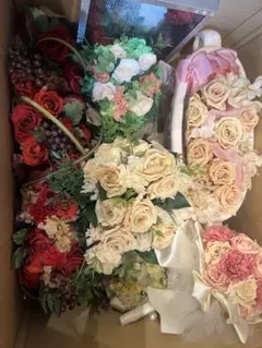 プリザーブドフラワー　まとめ売り　ウェディングブーケ アレンジ