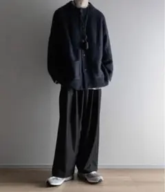 loose basic mohair cardigan remer