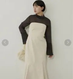 ‼️新品‼️Aunt Marie's（アントマリーズ）マーメイドラインベアワンピース