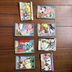 【当時物】ドラゴンボールZ 魔人ブウ編カード8枚セットのサムネイル