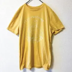 Goodfellow & Co 【S】半袖Tシャツ イエロー プリント 海外古着
