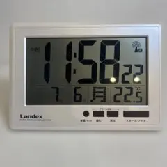 LANDEX ランデックス 電波時計 タイムプラザ YT5142 置き掛け兼用のサムネイル