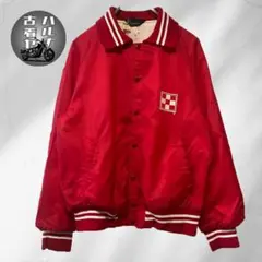【限定】 70s Champion 赤 コーチジャケット USA製 ビンテージ
