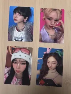 aespa hotmess タワーレコード特典トレカ 4枚セット