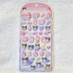 【国内正規品】COTTON PUFFY seal マイメロ　クロミ　メロクロ