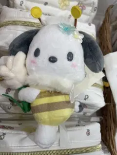 サンリオ マスコットホルダー お花大好きハチさん ポチャッコ