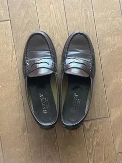 HARUTA ブラウン ローファー