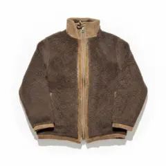 【希少】東ドイツ製 ヴィンテージ ボアフリースジャケット コーデュロイ切替