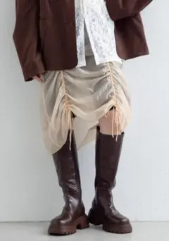 【美品】シアーシャーリングスカートのサムネイル