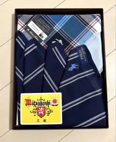 ハンカチ 2枚 ポロラルフローレン、ブルックスブラザーズ
