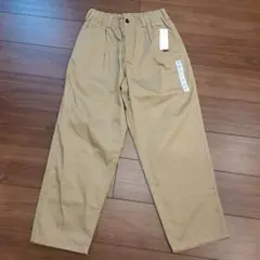 未使用 GU メンズパンツ チノキャロットパンツ ベージュ Ｍサイズ