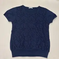 GLACIER ネイビー 半袖Tシャツ M