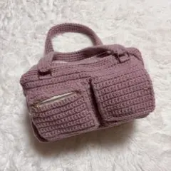 ハンドメイド カバン バッグ 編み物