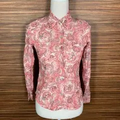 INGNI イング️ Mサイズ シャツ レディース 赤 レッド 長袖 総柄