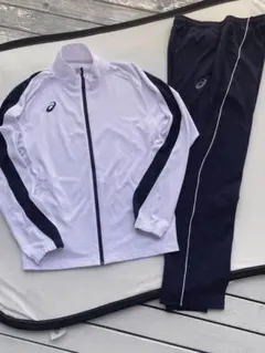 asics アシックス 2XLウォームアップ ジャージ セットアップ 上下セット