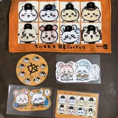 【未使用】ちいかわ 読売ジャイアンツ ステッカー ミニタオル