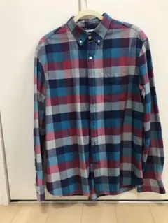 old navy ネルシャツ