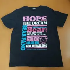 Bear USA プリント Tシャツ ブラック Mのサムネイル