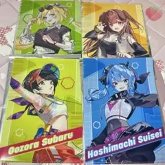 カプコン ストリートファイター ホロライブ クリアファイル 4種セット