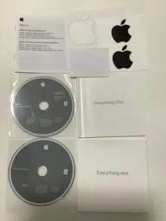 Apple Mac OS X インストールディスク 説明書ステッカー3種類セット