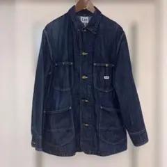 LEEデニムカバーオール　 サイズM 濃紺　96のサムネイル