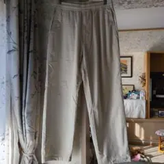 美品ユニクロコーデュロイカジュアルパンツユニセックスL