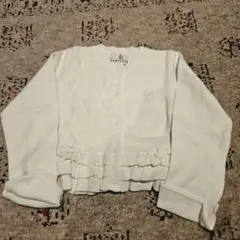 組曲 120cm KUMIKYOKU フリル付き カーディガン ボレロ