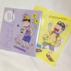 送料無料☆レア！おそ松さんオリジナルチケットホルダーミニストップ限定 一松十四松