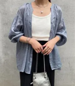 コラージュガリャルダガランテ ラミー2WAYシアーブラウス