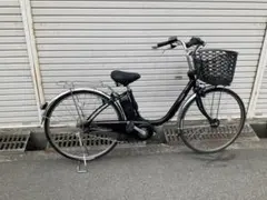 大阪府 ヤマハ 電動アシスト自転車 ブラック 前バスケット付き - メルカリ