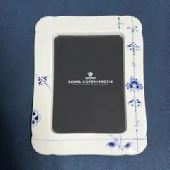【未使用品】ロイヤルコペンハーゲン　写真立て　ブルーパルメッテ フォトフレーム ロイヤルコペンハーゲン ROYALCOPENHAGEN ブルーパルメッテ フォト