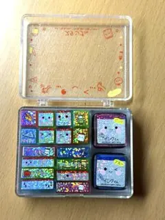 平成レトロ キャラクター　スタンプセット ハンコ　はんこ　インクさん