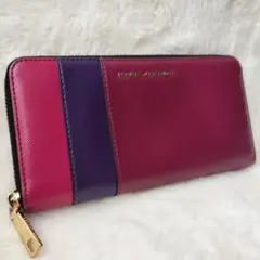 【早い者勝ち】MARC JACOBS☆長財布 ボルドーカラー ラウンドファスナーのサムネイル