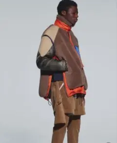 sacai リバーシブルボアアウタージャケット