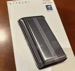 SATECHI USB4 NVMe SSD Enclosure 2TB SSD込