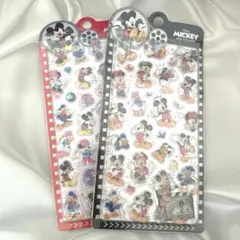 ディズニー ボンボンドロップシール ミッキー＆フレンズ 2種類セット