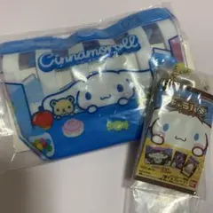 ガチャ シナモロール ポーチとキャラパキ