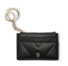 キーリング付きカードケース Victoria's Secret BL