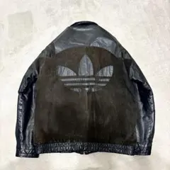 2026年最新】Old adidas メンズ レザージャケット・ライダースの人気