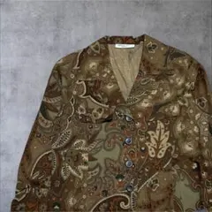 CHRISTIAN AUJARD ペイズリー ジャケット L ヴィンテージ