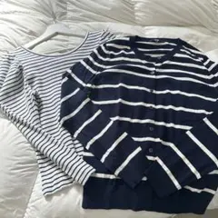 お得 ✨UNIQLO GU トップス 2点 春服セット ボーダー