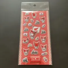 最安値　レアコラボ HONDA×クロミ ぷっくりシール　サンリオ　ホンダ　バイク