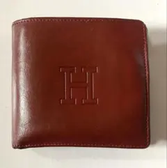 HIROFU ヒロフ 二つ折り財布 ブラウン - メルカリ
