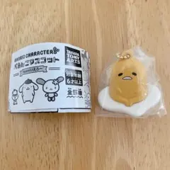 サンリオキャラクターズ ぺたんこマスコット teamいえろー　ガチャ