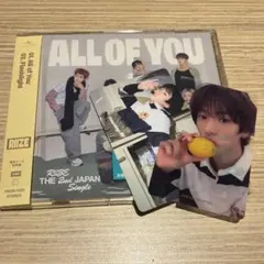アントン All of You 特典 東京ドーム RIIZE トレカ CD