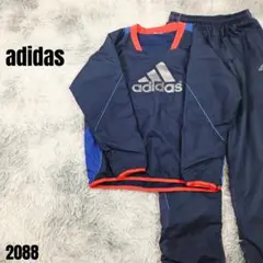 adidas アディダス ネイビーオレンジ ジャージ 上下 2088のサムネイル