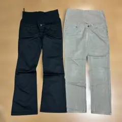 マタニティ　パンツ 2点セット