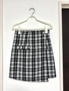 ミニスカート　ビジュー　tocco closet ツイード　キュロット